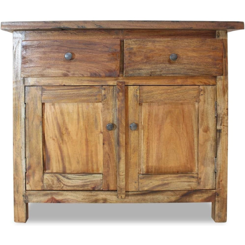 Solid Reclaimed Wood Sideboard Buffet Cabinet
