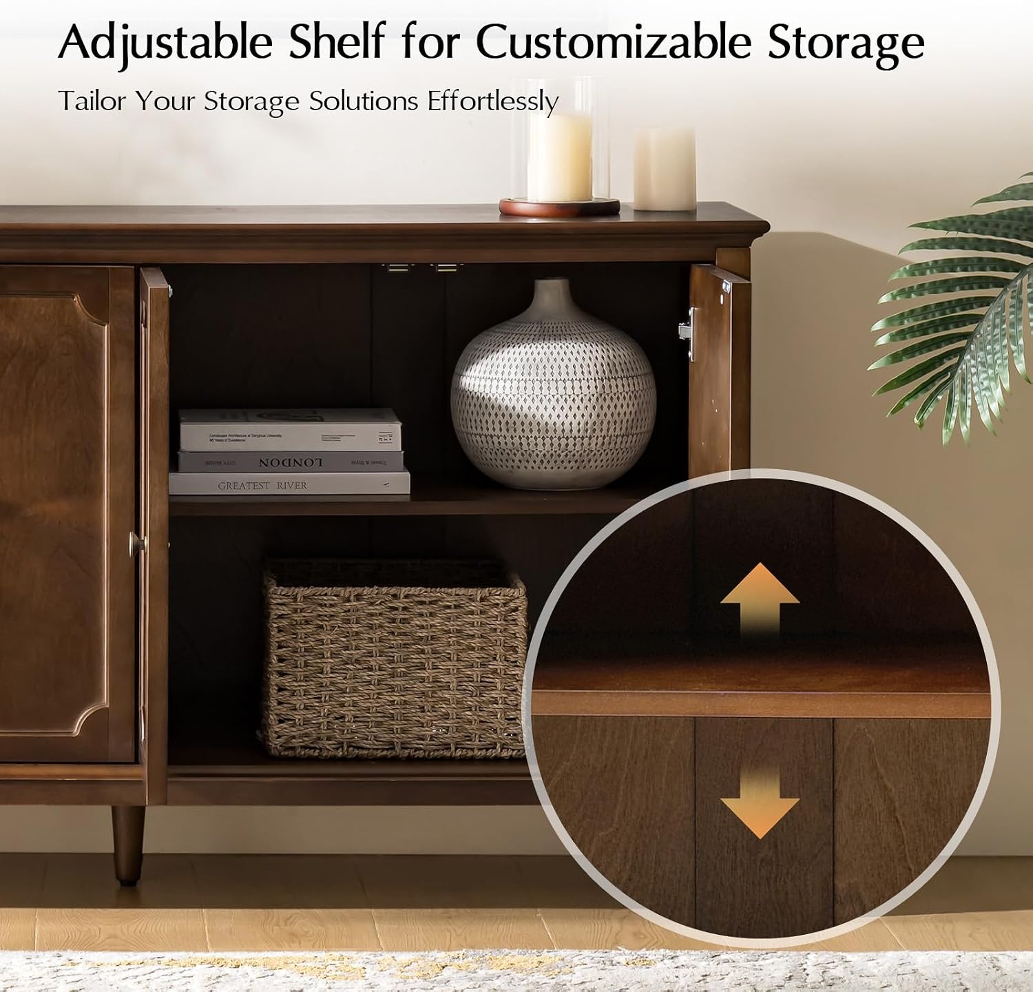 Mid‑Century Modern Sideboard Cabinet