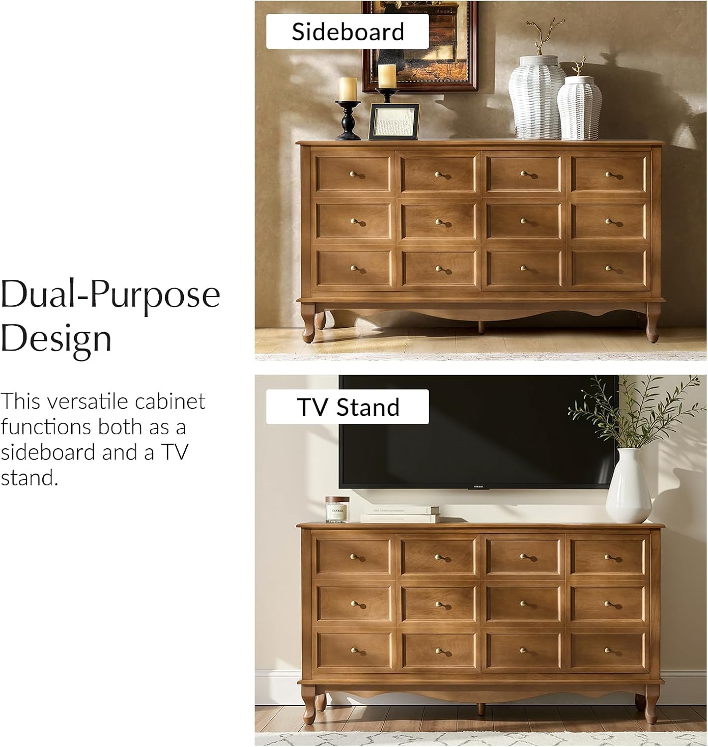 Acorn Solid Wood Sideboard