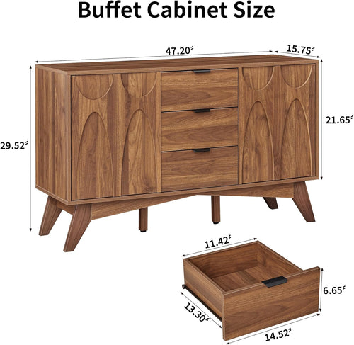47.2 Inch Buffet Cabinet