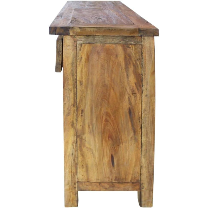 Solid Reclaimed Wood Sideboard Buffet Cabinet