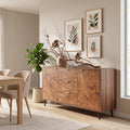 Walnut Buffet Cabinet