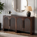 60" Arched Solid Wood Sideboard
