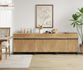 Oak Sideboard Buffet Cabinet