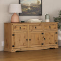 Solid Wood Sideboard Cabinet