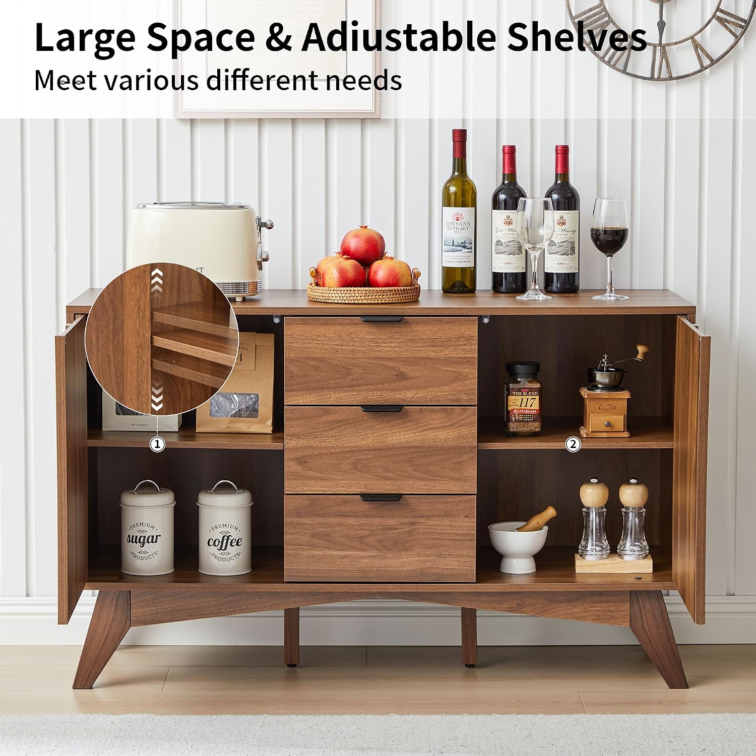 47.2 Inch Buffet Cabinet